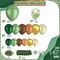 148 pcs Safari Balloon Arch Kit, Sage Green Brown Jungle Wild One Balloon Garland with Animal Print Balloons Palm Leaves for Woodland Tropical Birthday Party Supplies Shower Decorations